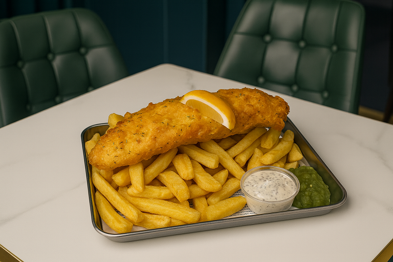 Fresh Cod & Chips