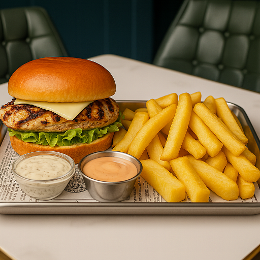 Grilled Chicken Burger